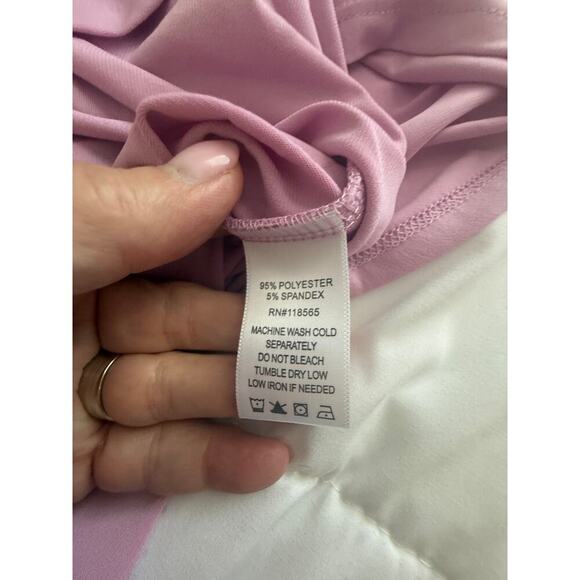 Jorge Perez Cold Shoulder Top - Lavender - Size 1X - NWT - Picture 4 of 9